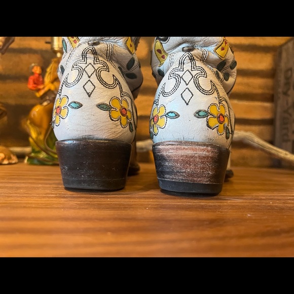 Old Gringo - White Cowgirl Bandit Boots - size 8.5 - Picture 7 of 11